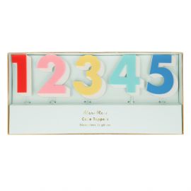 Acryl toppers - Rainbow Number