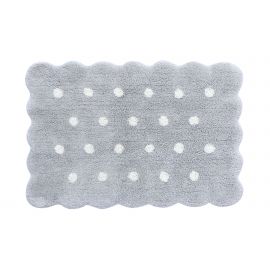 Wasbaar tapijt Mini Biscuit - Pearl Grey - 70x100 cm