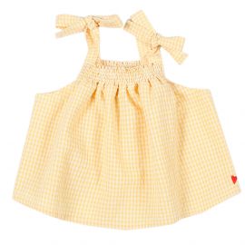 Smock topje Vichy Small Yellow - Baby