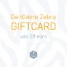 Digitale De Kleine Zebra Kadobon van 10 euro