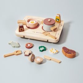 Houten eetset