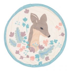 Soft speeltapijt /opbergzak / luiertas - Deer