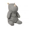 Maileg Safari Friends - Nijlpaard groot - Dusty blue