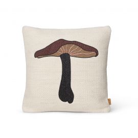 Forest geborduurd kussen - Lactarius