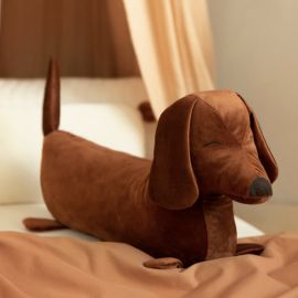 Billie Dog Kussen - 55x30 cm - Wild Brown