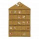 Advent muurkalender - Nostalgia embroidery - Ochre