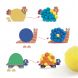 Collages voor kleintjes - Silhouetten & Pompons - Fluffy animals