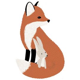 Sticker - Mr Fox & His Friend
