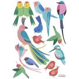 Sticker - Tropical Birds