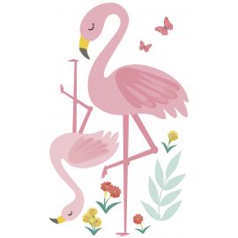 Sticker - Pink Flamingos