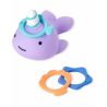 Zoo badspeelgoed - Narwhal ring toss