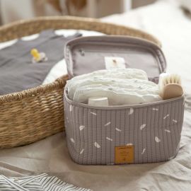 Baby vanity Caddy To Go - Blocks taupe