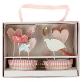 Cupcake set - Valentine