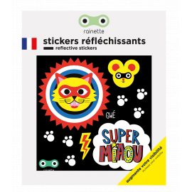 Reflecterende stickers - Super miauw
