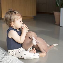 Knuffel Milo the moose - Brownie - 52cm