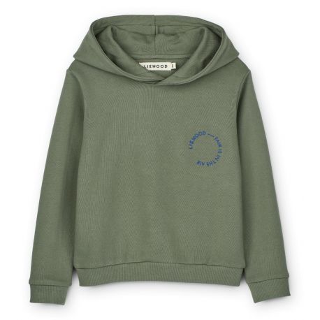 Hildur hoodie sweater - Faune green