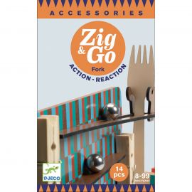 Zig & Go dominoset Fork - 14 stuks