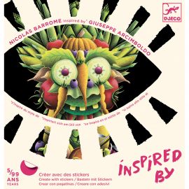 Inspired By - Kunst met stickers - Spring Vegetables