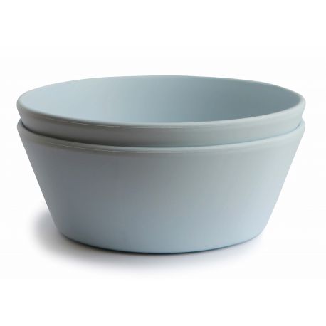 set van 2 ronde bowls - Powder Blue