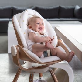 Evolu newborn zitje voor Evolu 2+One80° - Naturel & Wit