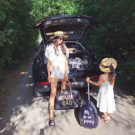 Luiertas Mommy Bag - Large - Zwart & Goud