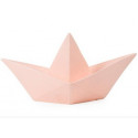 Pastelroze origami boot nachtlampje