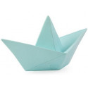 prachtig muntkleurig origami boot nachtlampje