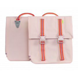 Dubbele fietstassen Sig - Old Rose