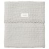 Ledikantdeken lace Elba - Grey wave