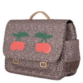 Schooltas It Bag Midi Leopard Cherry