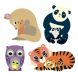 Grote stickers voor kleintjes - Mums and babies