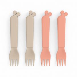 Kiddish vorkjes Raffi 4-pack -Sand & Coral