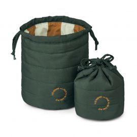 Luan reis etuis - 2-pack - Hunter green