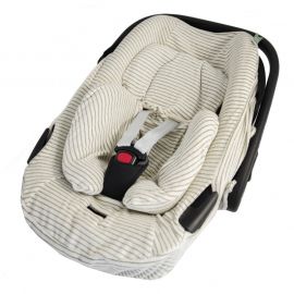 Hoes voor babystoel Maxi-Cosi Pebble 360 - Stripes Olive