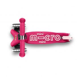 Micro kinderstep Mini 3in1 Deluxe Plus - LED Pink