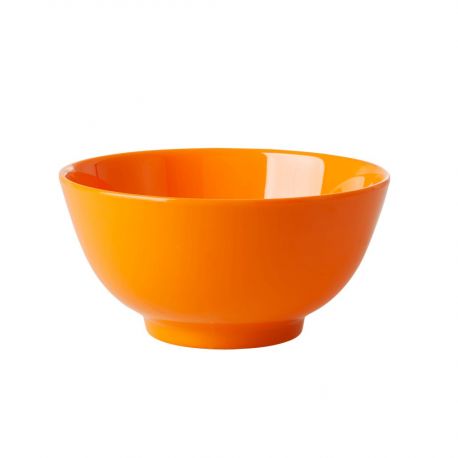 Melamine bowl Choose Happy - Oranje - Medium
