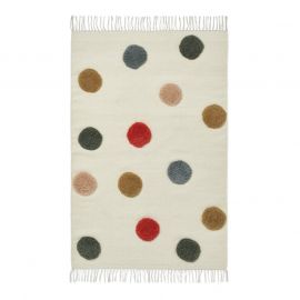 Bent tapijt small - Multi mega dot mix