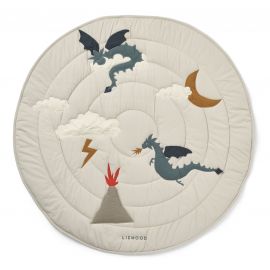 Gitta activiteiten speelmat - Little dragon & Dark sandy mix