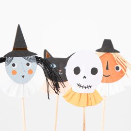 Party prikkers - Pumpkin Patch - Set van 12