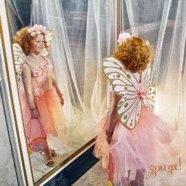 Souza for Kids - Annemarie verkleedjurk + vleugels