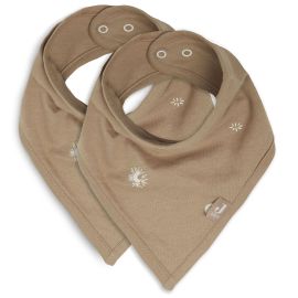 Jollein Slab Bandana Stargaze - Biscuit - 2 Stuks