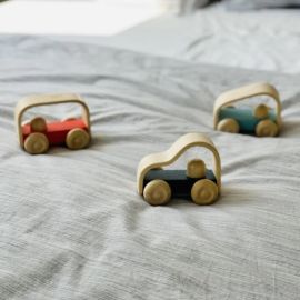 Plan Toys - Houten speelgoedauto Vroom Truck