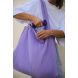 Lilac wrinkle mom-bag tas