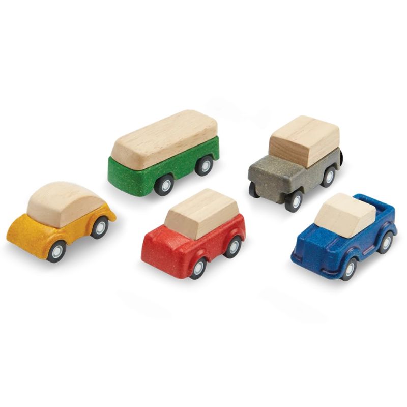 Verstikkend Literatuur Woord Plan Toys - Plan Toys set van 5 speelgoedauto's - PlanWorld - De Kleine  Zebra