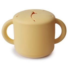 Siliconen snackbeker - Pale daffodil