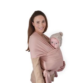 Baby wrap draagdoek - Blush