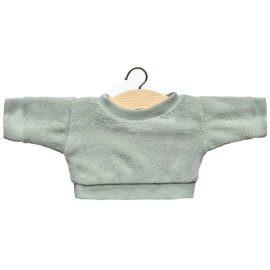 Sweater in badstof - Thé vert