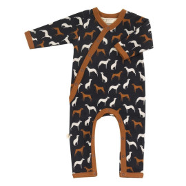 Organic Cotton Kimono Pyjama's - Honden marine