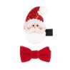Souza for Kids - Haarclips Kerstman - Set van 2