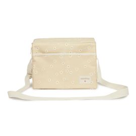 XL rechthoekige koeltas Sunshine 30x22x15 - Daisies